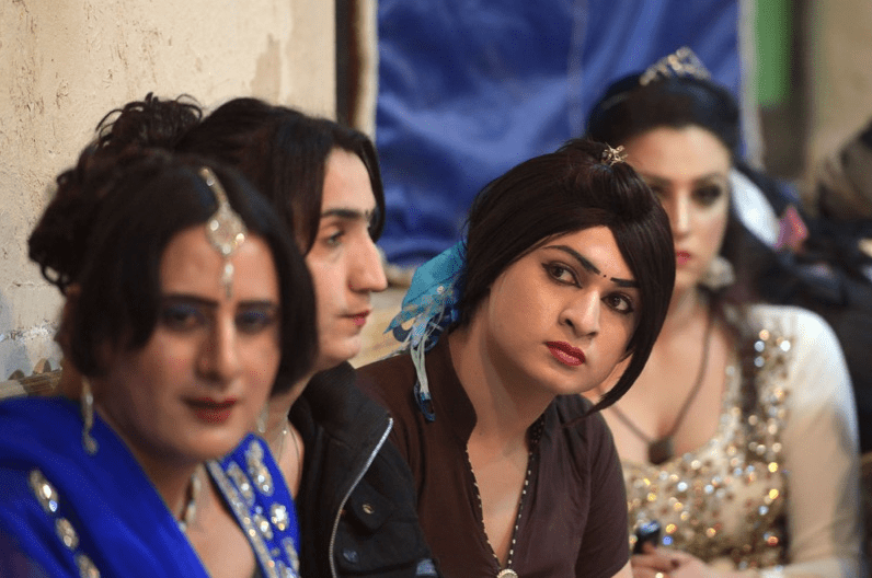 Membri della comunità transgender Pakistana